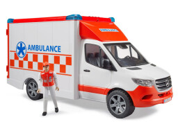 Bruder  MB Sprinter Sanitka s medikem 1:16 